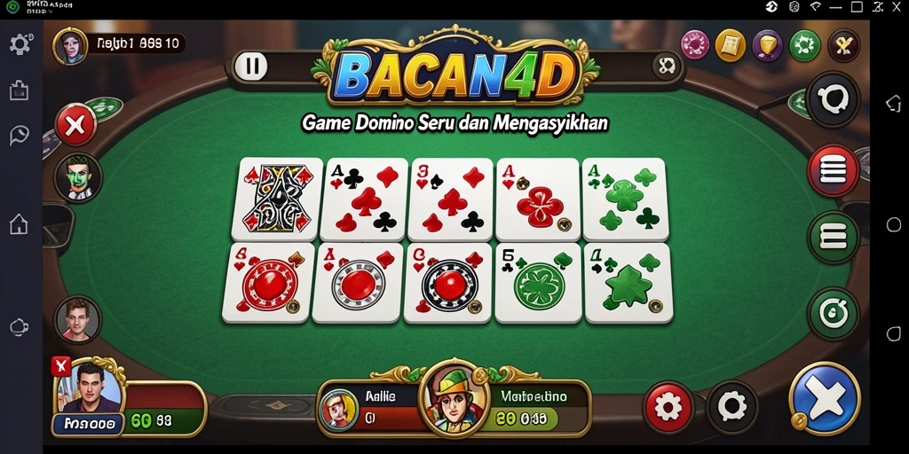 Tampilan menarik dari gameplay BACAN4D yang seru.