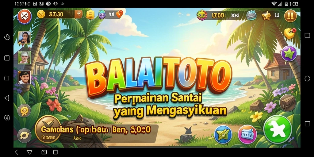 Tampilan gameplay BALAITOTO yang penuh warna dan menarik.
