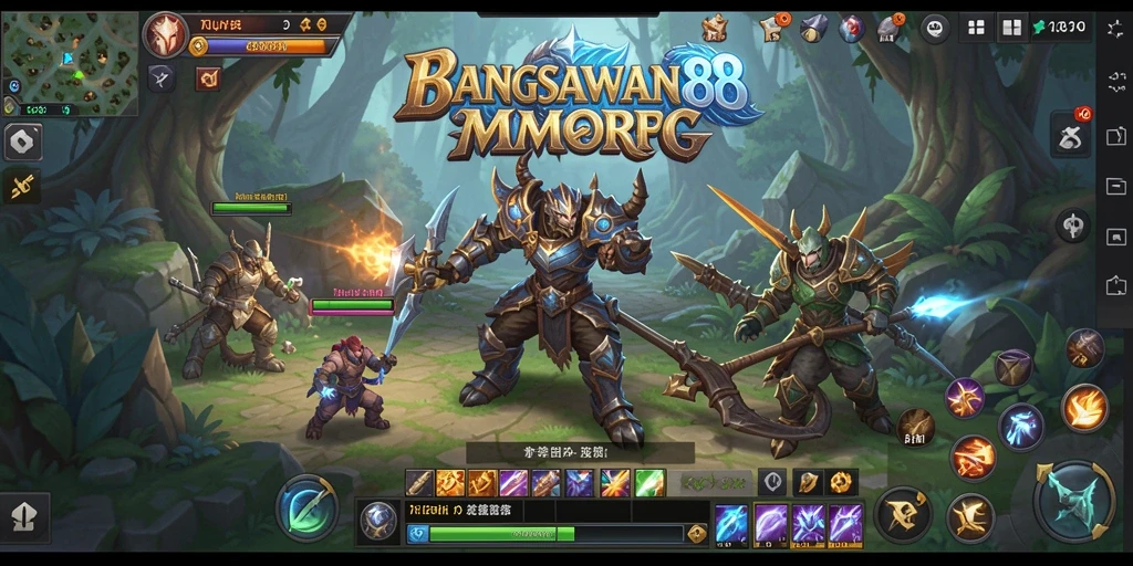 Screenshot menampilkan aksi intens di BANGSAWAN88 dengan grafis menawan.