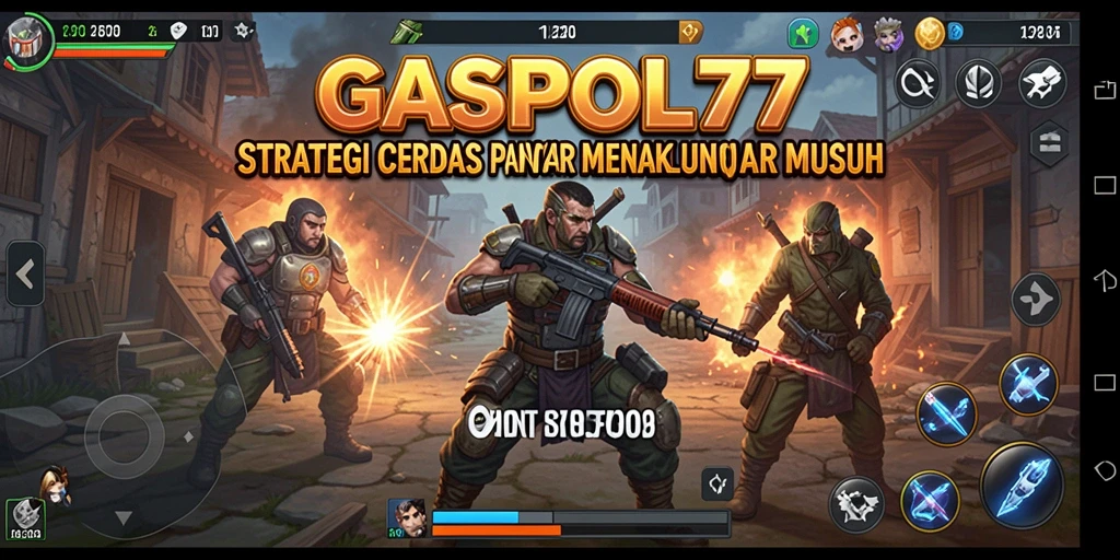Tampilan gameplay GASPOL77 dengan strategi yang mendebarkan.