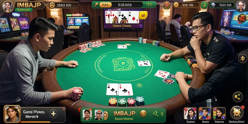 Gameplay poker yang seru dan menantang di IMBAJP.