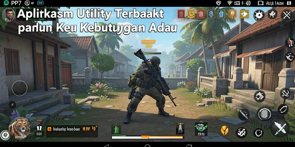 Screenshot utama PP7 menampilkan fitur-fitur aplikasi Utility yang bermanfaat.