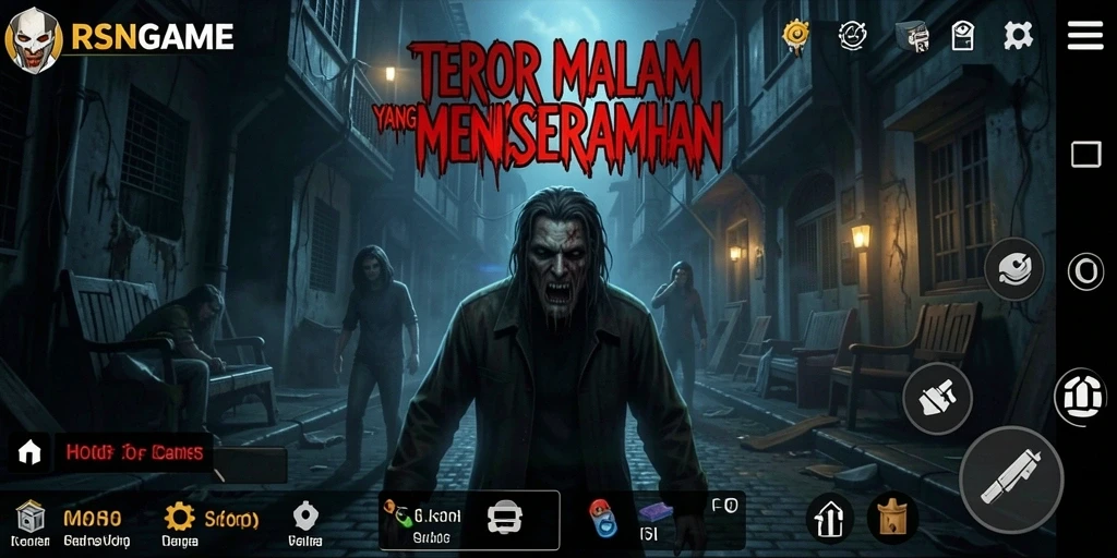 Gameplay RSNGAME yang mencekam dan menegangkan.