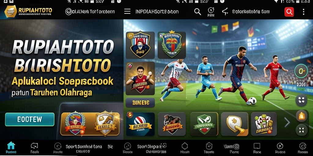 Tampilan gameplay seru dari aplikasi RUPIAHTOTO.