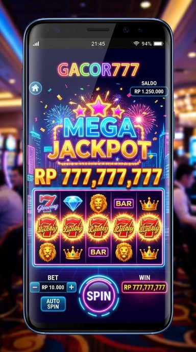 Pengguna menikmati pengalaman optimal dengan gacor777.